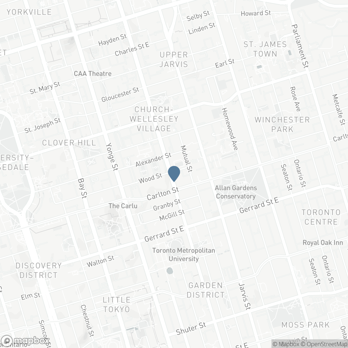 1617 - 85 WOOD STREET, Toronto, Ontario M4Y 0E8